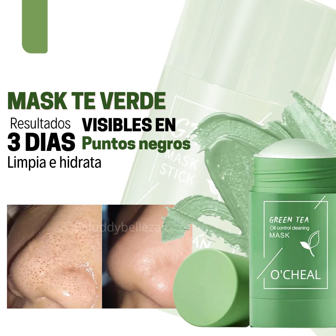 MASCARILLA DE TE VERDE